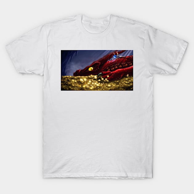 Red Dragon T-Shirt by Velvet